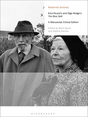 cover image of Ezra Pound's and Olga Rudge's the Blue Spill
